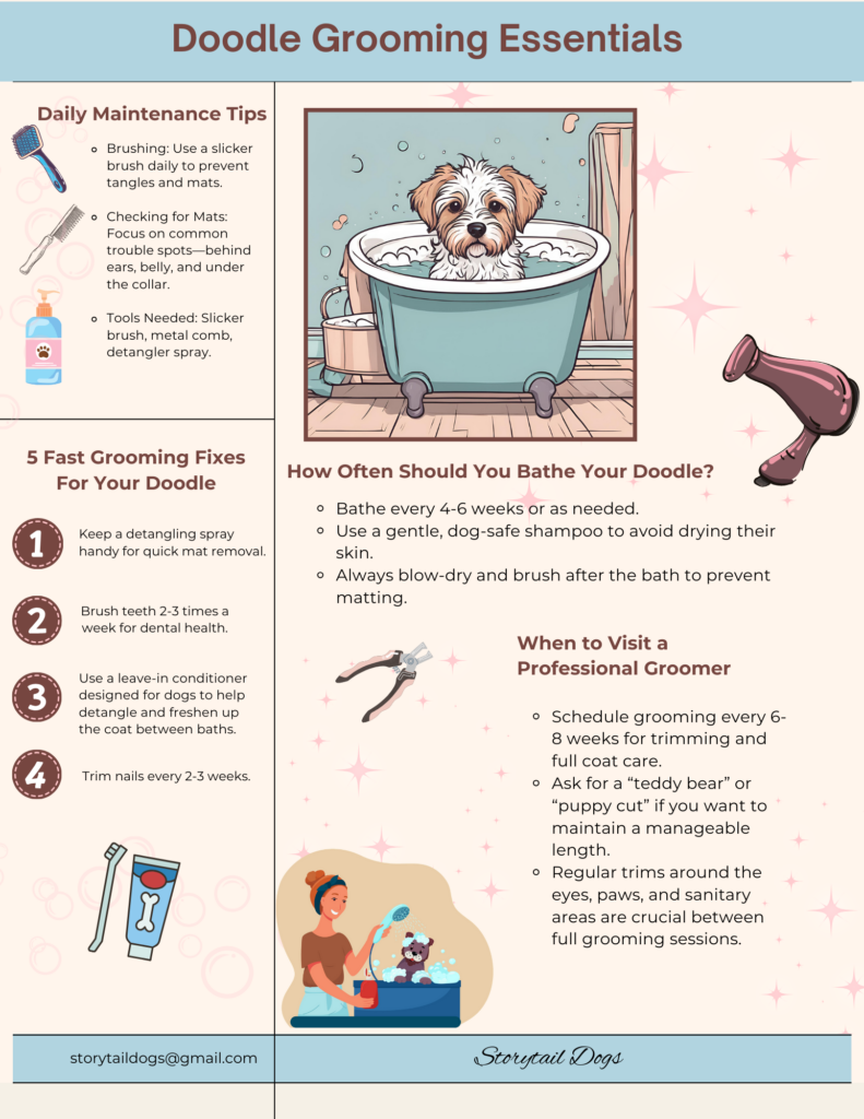 Grooming cavapoos
