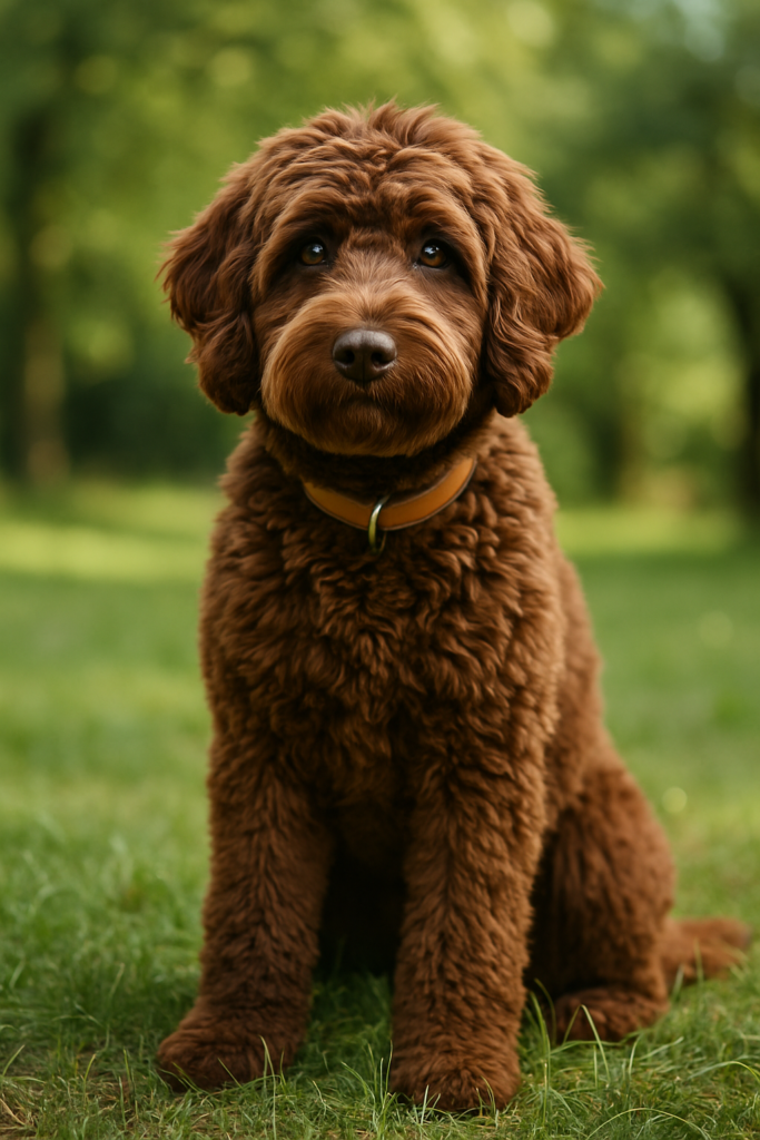 Brown Doodle Dog